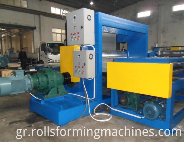 Μηχανή χάραξης φύλλων δαπέδου (10) floor sheet embossing machine (10)